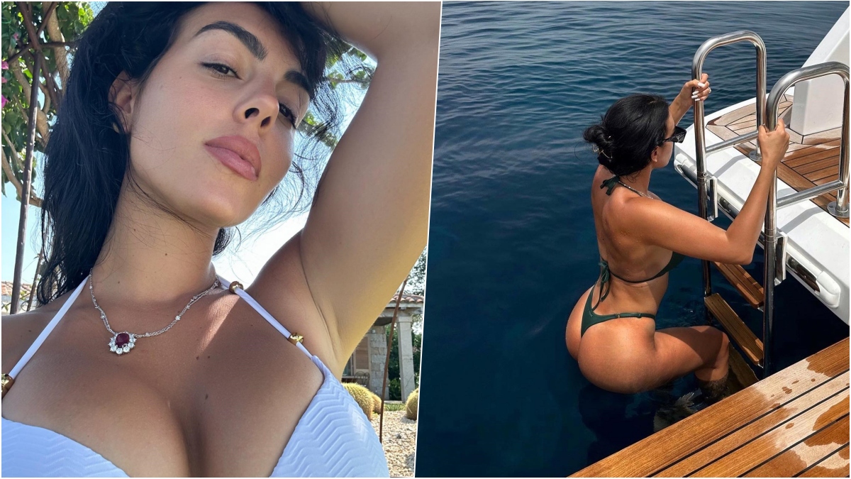 Cleavage and Booty Show! Cristiano Ronaldos Girlfriend Georgina Rodriguez Shares Sexiest Snaps From the Ultimate Luxury Vacation 👗 LatestLY picture