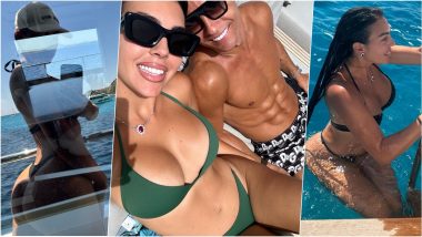 Georgina Rodriguez's XXX-Tra Sexy Bikini Pics From Relaxing Luxury Yacht Vacation Heat Up Instagram! Check Out Hottest Photos of Cristiano Ronaldo's Girlfriend