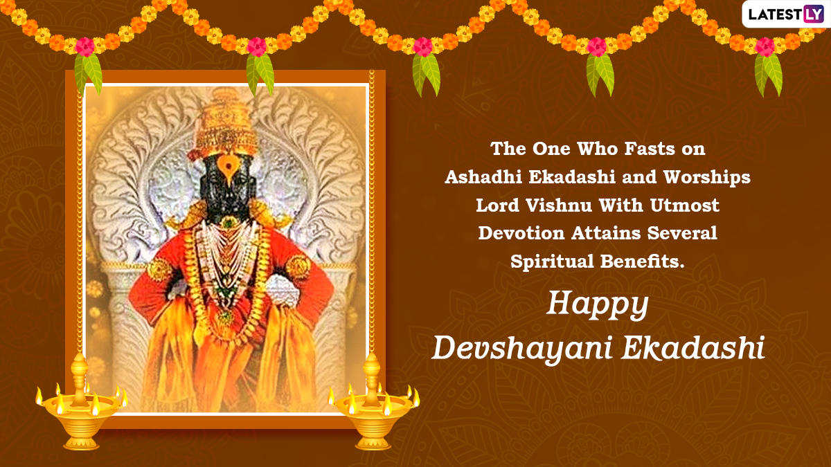 Devshayani Ekadashi 2023 Wishes & Ashadi Ekadashi Images for Free