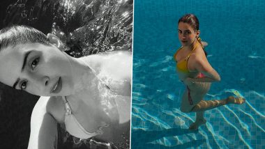 Sanya Malhotra Turns Up the Heat in Bikini, Kathal Actress Shares Irresistible Pool Time Pics on Insta