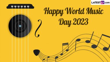 World Music Day 2023 Wishes and Greetings: WhatsApp Messages, Sayings, Images, HD Wallpapers and SMS to Share With Family and Friends