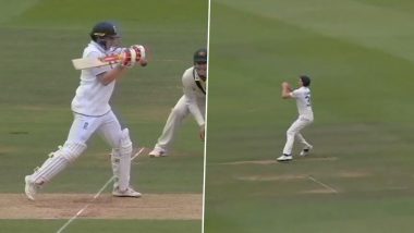 Harry Brook Wicket Video: Watch England Youngster Fall Prey to Mitchell Starc's Short Ball Barrage During ENG vs AUS Ashes 2023 2nd Test Day 3
