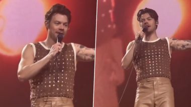 Harry Styles Wins Hearts by Pausing His Cardiff Concert So a Pregnant Fan Can Use Restroom, Watch Viral TikTok Video