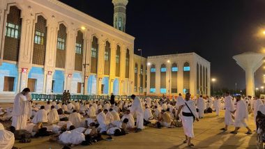 Hajj 2023: Pilgrimage Starts in Saudi Arabia, 2 Million People Expected To Visit After Lifting of COVID-19 Measures (See Pics and Videos)