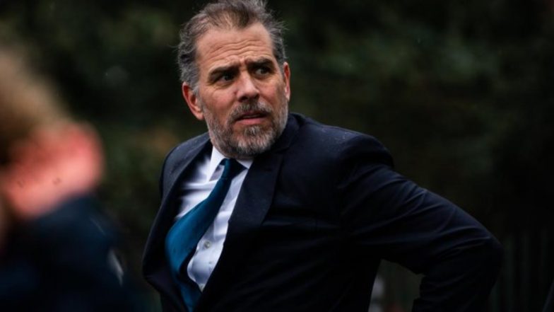 Hunter Biden, US President Joe Biden's Son To Plead Guilty To Tax Crimes and Admit Gun Offence, Says Report