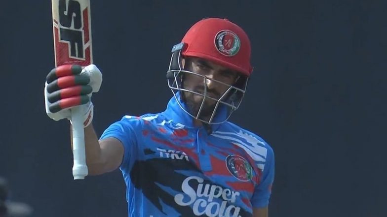 Ibrahim Zadran's Fighting Knock Helps Afghanistan Beat Sri Lanka by Six Wickets In ODI Series Opener