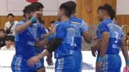 India Win Asian Kabaddi Championship 2023 Title, Beat Iran 42&ndash;32 in Final