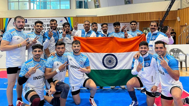 India Defeat Iran 42-32 in Asian Kabaddi Championship 2023 Final to Win ...