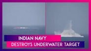 Indian Navy Destroys Underwater Target Using &lsquo;Made-In-India&rsquo; Heavy Weight Torpedo