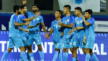 India 2–0 Mongolia, Intercontinental Cup 2023: Sahal Abdul Samad, Lallianzuala Chhangte on Target As Blue Tigers Start Campaign With Comfortable Victory