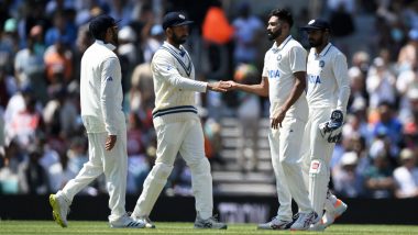 India vs Australia ICC WTC 2023 Final Day 4 Live Streaming Online on DD Sports, Star Sports & Disney+ Hotstar: Get Free Live Telecast of IND vs AUS Test Match on TV