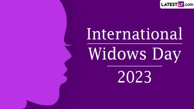 International Widows' Day 2023 Date and Theme: Know History and Significance Of The Day That Addresses The Issues Faced by Widows