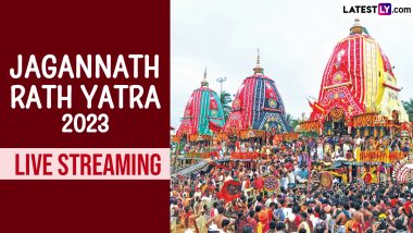 Jagannath Puri Rath Yatra 2023 Live Streaming Online: Watch Live Telecast of Annual Car Festival on YouTube Channel of Doordarshan National