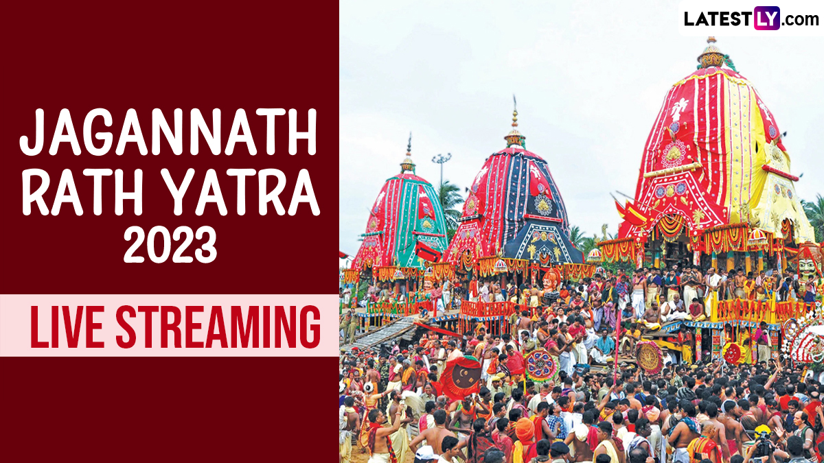 Festivals & Events News Rath Yatra 2023 Free Live Streaming and