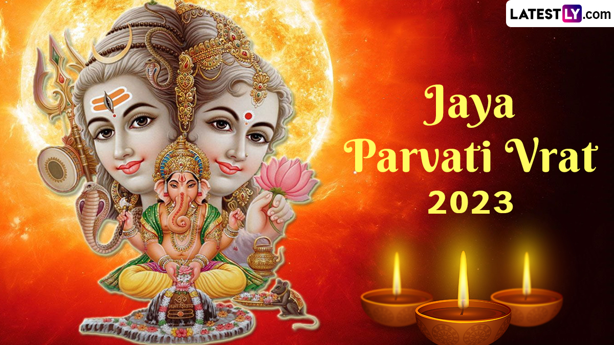 Festivals & Events News Jaya Parvati Vrat 2023 Date, Time