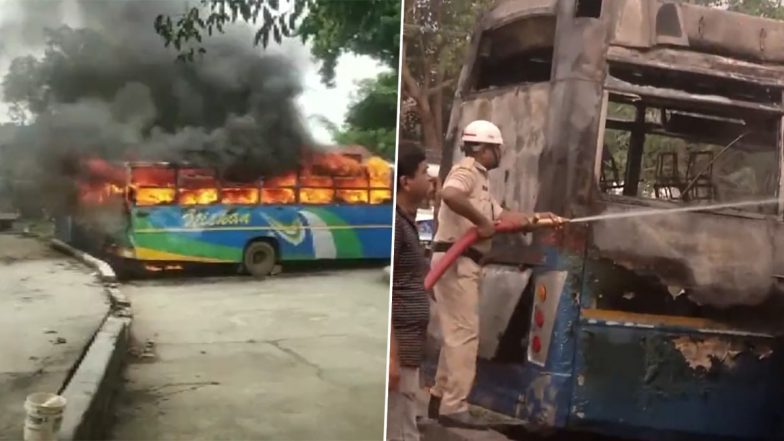 खादगढ़ा बस स्टैंड में 9 बसों में 15 साल के नाबालिग ने लगाई थी आग, जानें कौन है वो? A 15-year-old minor set fire to 9 buses at Khadgarha bus stand, know who he is?