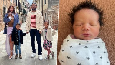 John Legend and Wife Chrissy Teigen Welcome Fourth Child via Surrogacy, Latter Shares Newborn Son’s Pics on Instagram
