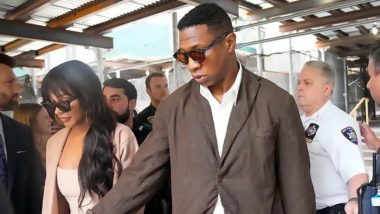 Jonathan Majors and Girlfriend Meagan Good Photographed Holding Hands During Actor’s Court Appearance for Assault Case (Views Pics & Watch Video)
