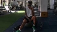 &lsquo;Day 58&rsquo; KL Rahul Hits the Gym, Provides Update on His Recovery After Thigh Surgery (See Pic)