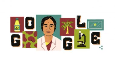 Dr Kamala Sohonie Birth Anniversary 2023 Google Doodle: Search Engine Honours Indian Biochemist on Her 112th Birth Anniversary