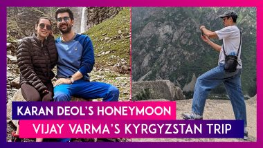 Check Out Glimpses From Karan Deol’s Honeymoon & Vijay Varma’s Mountainous Vacay