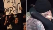 Kourtney Kardashian Announces Pregnancy at 44 During Hubby Travis Barker's Concert in LA (Watch Viral Video)