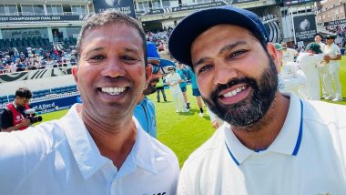 ‘He’s Making Streak’ Kumar Dharmasena’s Selfie With Rohit Sharma Goes Viral After India’s WTC 2023 Final Loss, Fans React