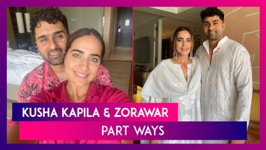 Social Media Influencer Kusha Kapila Announces Split From Husband Zorawar Singh Ahluwalia