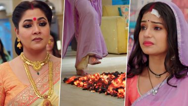 Laal Banarasi Spoiler Alert: Shankuntala Devi Asks Gauri to Give Agni Pariksha; Check Out Promo Video of Nazara TV Show!