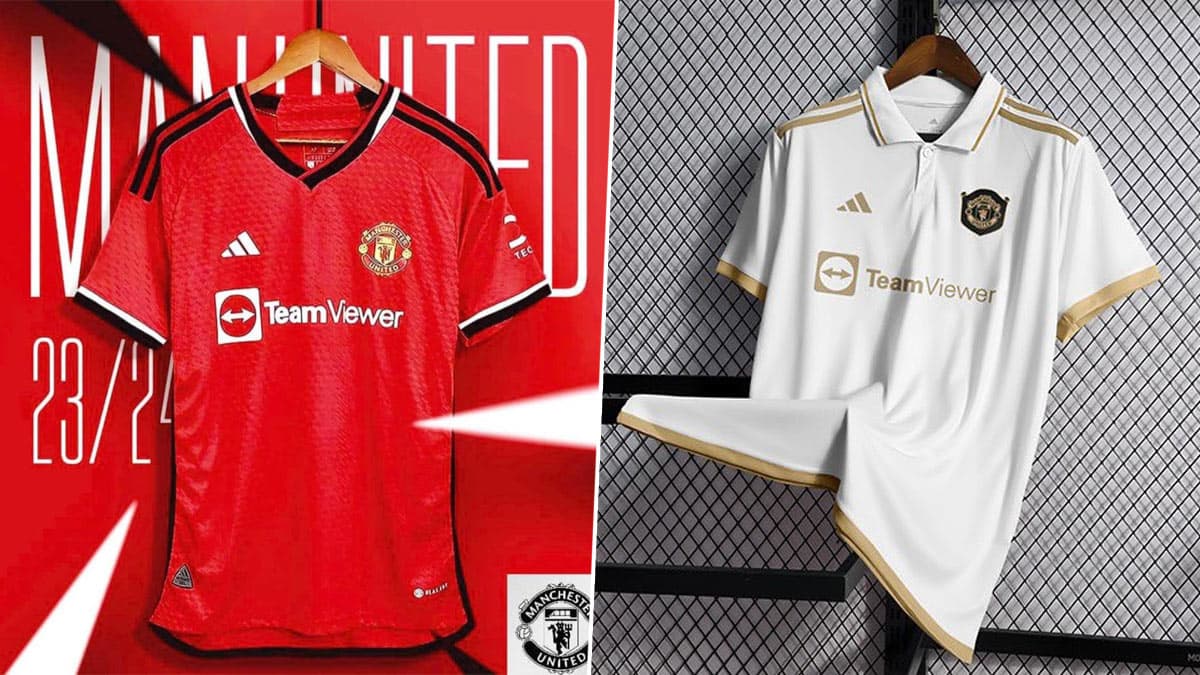 Manchester United Kits, Man Utd Shirt, Home & Away Kit