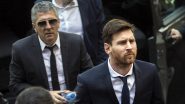 Lionel Messi Transfer News: Jorge Messi, Father of Argentina Star, Meets Barcelona President Joan Laporta to Discuss His Return to Spain (Watch Video)