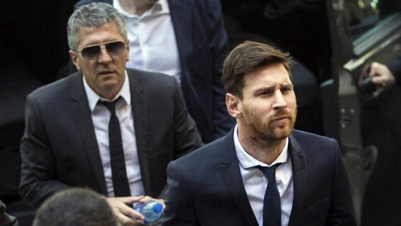 Lionel Messi Transfer News: Jorge Messi, Father of Argentina Star, Meets Barcelona President Joan Laporta to Discuss His Return to Spain (Watch Video)