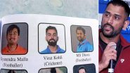 MS Dhoni As Footballer? Text Book Mistakenly Shows CSK Captain As Football Player, Picture Goes Viral