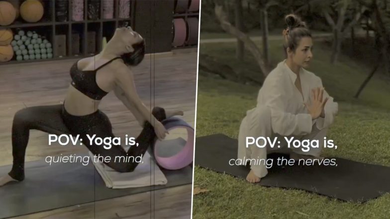 International Yoga Day 2023: Malaika Arora Highlights the Importance of Asanas in Her Latest Post on Insta (Watch Video)