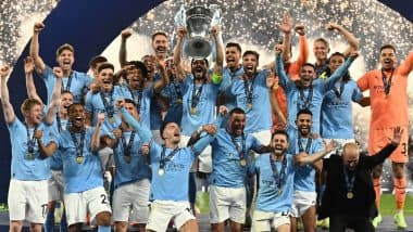 Manchester City 1–0 Inter Milan, UEFA Champions League 2022–23 Final: Rodri's Strike Helps Cityzens Clinch Maiden UCL Title and Historic Treble