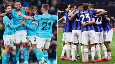 Manchester City Vs Inter Milan In The 2022-23 UEFA Champions