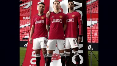 Manchester United Unveil New Home Kit for 2023–24 Season, See Red Devils' Jersey Pics