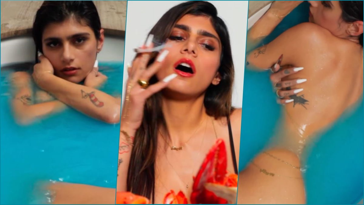 Miya Khalifa Xxxvidio - Mia Khalifa's Bathtub Video Teasing Her Brand Takes Over Social Media! | ðŸ‘  LatestLY