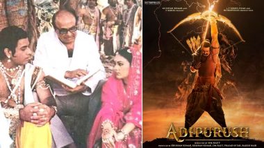 Adipurush Dialogues: Ramayan Serial Director Moti Sagar Takes Dig at Manoj Muntashir, Says Prabhas' Film 'Could Have Been Careful' With Its Lines