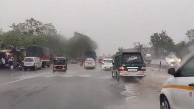 Mumbai Rains Today: Heavy Rainfall Lashes Maximum City As Monsoon Finally Makes Onset in Mumbai, Mumbaikars Share Photos and Videos