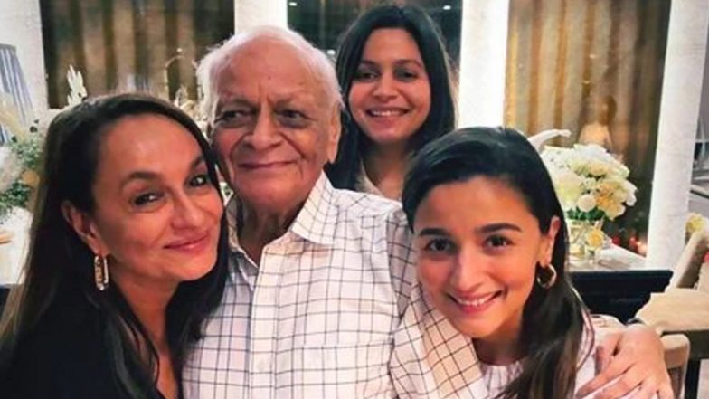 Alia Bhatt’s Grandfather Narendranath Razdan Dies at 94