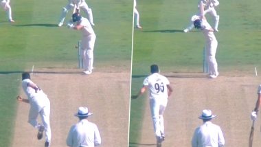 Bowled! Navdeep Saini Takes Wicket off His First Ball for Worcestershire in County Championship Division Two Match (Watch Video)