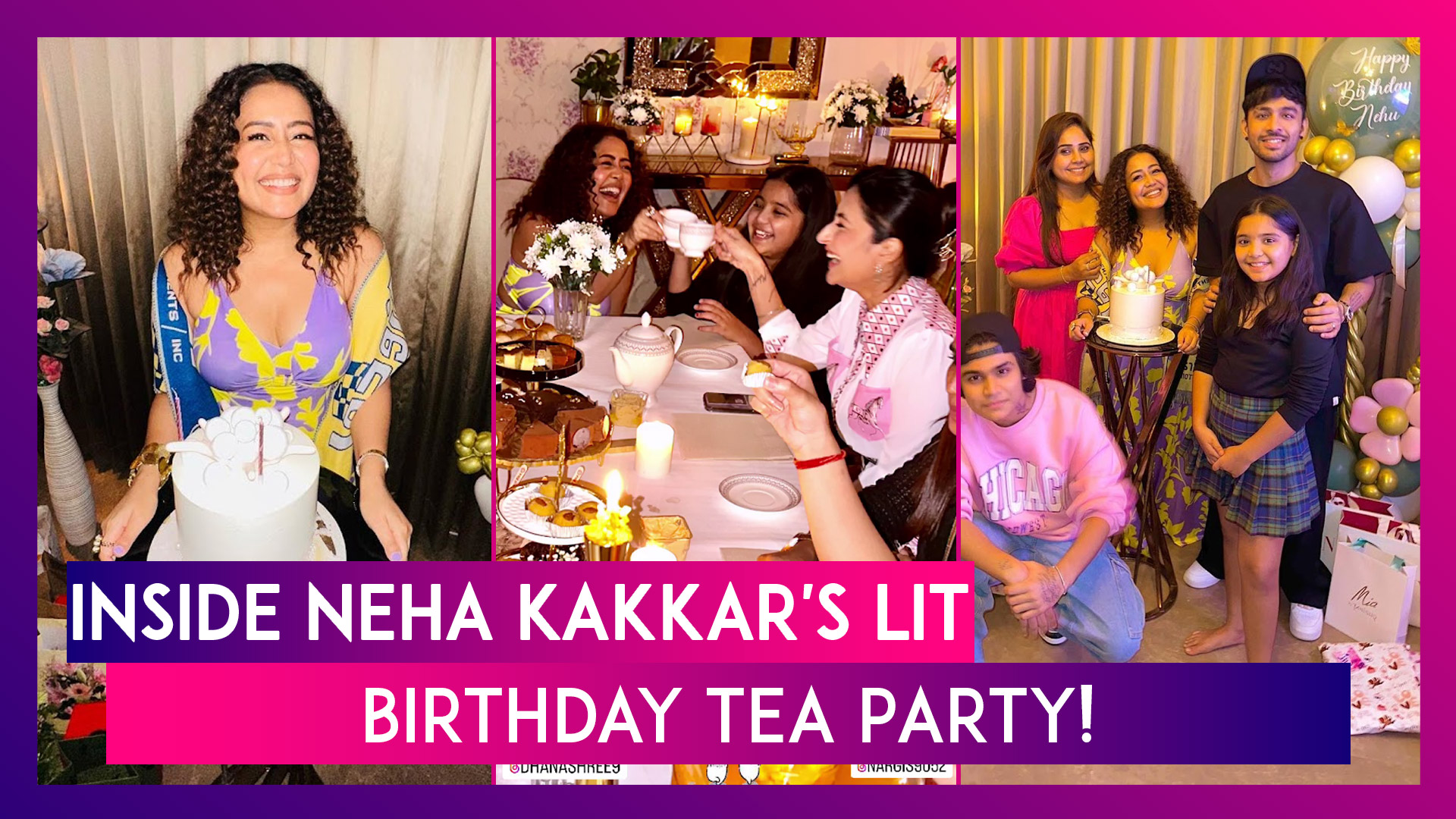 Neha Kakkar Celebrates Her 35th Birthday With Friends & Family | ðŸ“¹ Watch  Videos From LatestLY