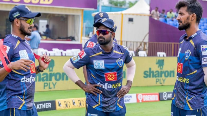 TNPL 2023 Live Streaming Online Nellai Royal Kings vs Chepauk Super Gillies: Watch Telecast of Tamil Nadu Premier League Season 7 on TV and Online