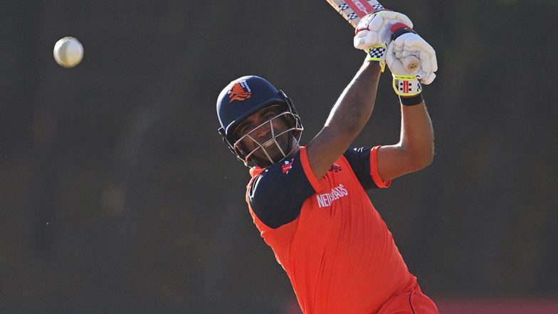 Netherlands Beat West Indies via Super Over at ICC World Cup 2023 Qualifier; Logan van Beek's All-Round Performance Helps Dutchmen Register Memorable Victory