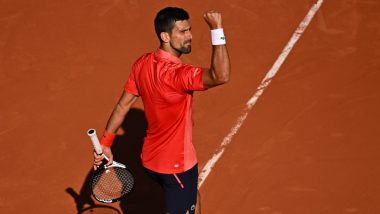 Novak Djokovic vs Carlos Alcaraz, French Open 2023 Live Streaming Online: How to Watch Live TV Telecast of Roland Garros Men’s Singles Semifinal Tennis Match?