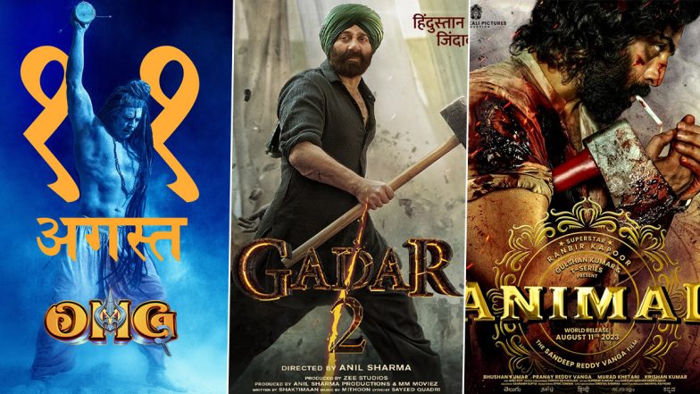 Akshay Kumar's Oh My God 2 to Clash With Ranbir Kapoor's Animal and Sunny Deol's Gadar 2 on August 11! Which Will Be the Biggest Blockbuster? VOTE Now