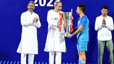 Intercontinental Cup 2023: Odisha CM Naveen Patnaik Announces Rs 1 Crore as Reward to Indian Football Team for Winning Tournament