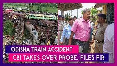 Odisha Train Accident: CBI Takes Over Probe Of The Three-Train Collision Tragedy, Files FIR In Mishap That Killed Over 270