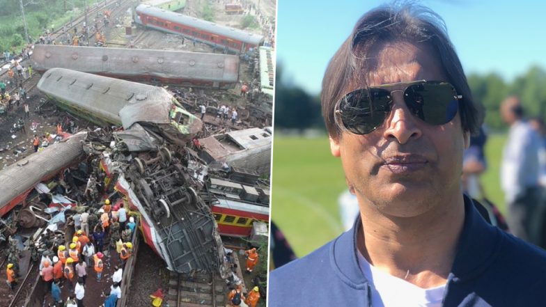 Odisha Train Accident: Shoaib Akhtar Condoles Victims of Devastating Train Mishap, Former Pakistan Pacer Wishes for Speedy Recovery of Those Injured